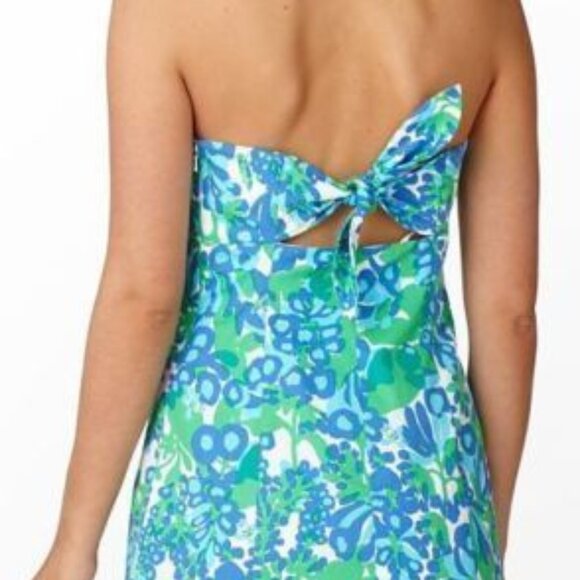 Vintage Lilly Pulitzer Strapless Dress (0) - Picture 4 of 7